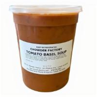 Tomato Basil (Refrigerated) · 32 oz. 240 cal per cup (241 g). Contains: milk. A creamy, rich tomato soup with basil and ot...