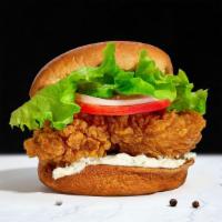 Fried To Be Nice (Fried Chicken Sandwich) · Halal crispy fried chicken topped with caper aioli, green leaf lettuce, and tomatoes. Served...