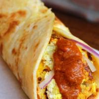 Paneer Masala · Grilled Marinated Paneer, Indian creamy Tomato Sauce- Makhani, Red Onions (Contains Cashew N...