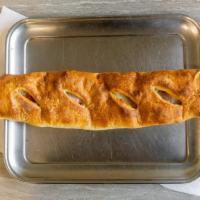 Plain Stromboli · With mozzarella cheese and sauce. Additional sauce on the side.