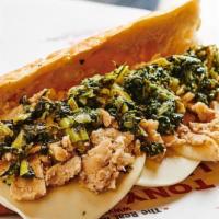 Junior Chicken Cutlet Italian · American, mild or sharp provolone with broccoli rabe or spinach