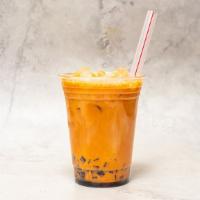 Thai Milk Tea · Thai style milk tea, choice with or without coffee jelly, better with coffee jelly.