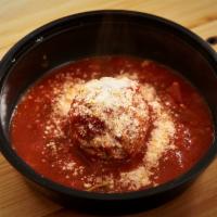 Side Meatball · plum tomato sauce, pecorino & basil