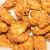 Chicken Wings: Fried Chicken Wings (Platter) · Large chicken wings seasoned with our own blend of spices and marinated overnight then batte...