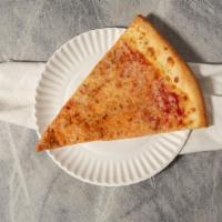Classic Sicilian Cheese Pizza · Thin crust square pizza made with our traditional pizza sauce mozzarella cheese.