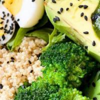 Quinoa Bowl · Quinoa Bowl with Avocado and Broccoli