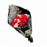 1 Dozen Premium Long Stem Roses Bouquet · 
