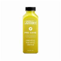 Pre Game · Pre Game is a blend of pineapple, red apple, and orange. Pre Game helps with skin health, he...