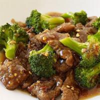 With Chicken Or Beef Or Tofu & Broccoli / Gà Hoặc Bò Xào Broccoli · 