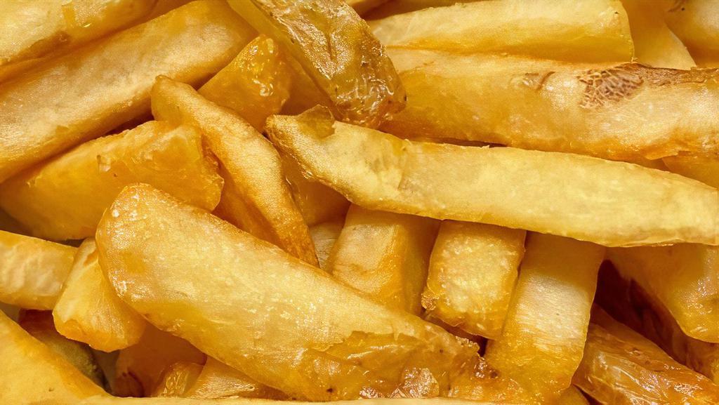 French Fries · Premium potatoes are deep-fried to a golden crispy.