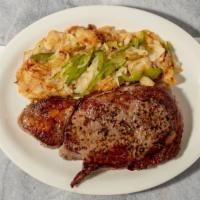 Ribeye Steak (12Oz) And Homefries Platter · Ribeye Steak (12 oz) and Home fries Platter.