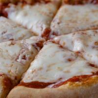 Cheese Pizza (Small) · Made from scratch then topped with your favorite topping of choice. Made with Eddie's authen...