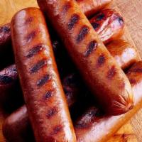 Kobe Beef Hot Dogs - 6 Pack · Our Domestic Kobe Beef hot dogs are a gourmet hot dog lover's dream! Juicy and full of flavo...