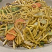 Chow Mein · Egg noodle pan fried with vegetables and choice of meat or shrimp.