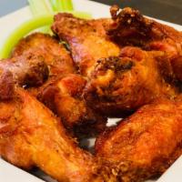House Wings · On the bone or boneless, tossed with your choice of Buffalo, Honey Dijon, Sweet & Spicy Chil...