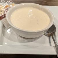 Cup Clam Chowder · Homemade with fresh New England clams.