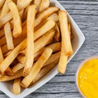 Cheese Fries · Ketchup and cheddar.