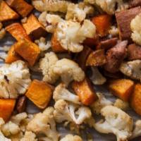 Side Of Fried Carrots And Cauliflower · 