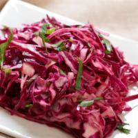 Cabbage Salad · Vegan.