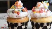 Fruity Pebbles Cupcake · 