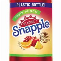20 Oz Snapple Bottle · Peach
Lemon
Raspberry