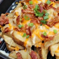 Bacon Cheese Fries · bacon, cheddar jack cheese