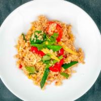  Pik Pow Fried Rice · Hot & spicy. Spicy fried rice with egg, pepper, onion, and scallion