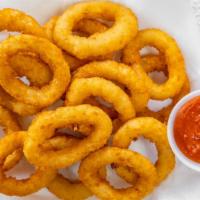 Onion Rings · Fried battered onion.