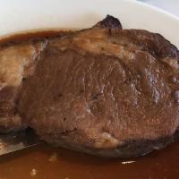 Roast Prime Rib 16 Oz. · With Au jus.