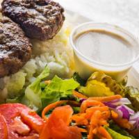 Persian Beef Cutlet Plate · 