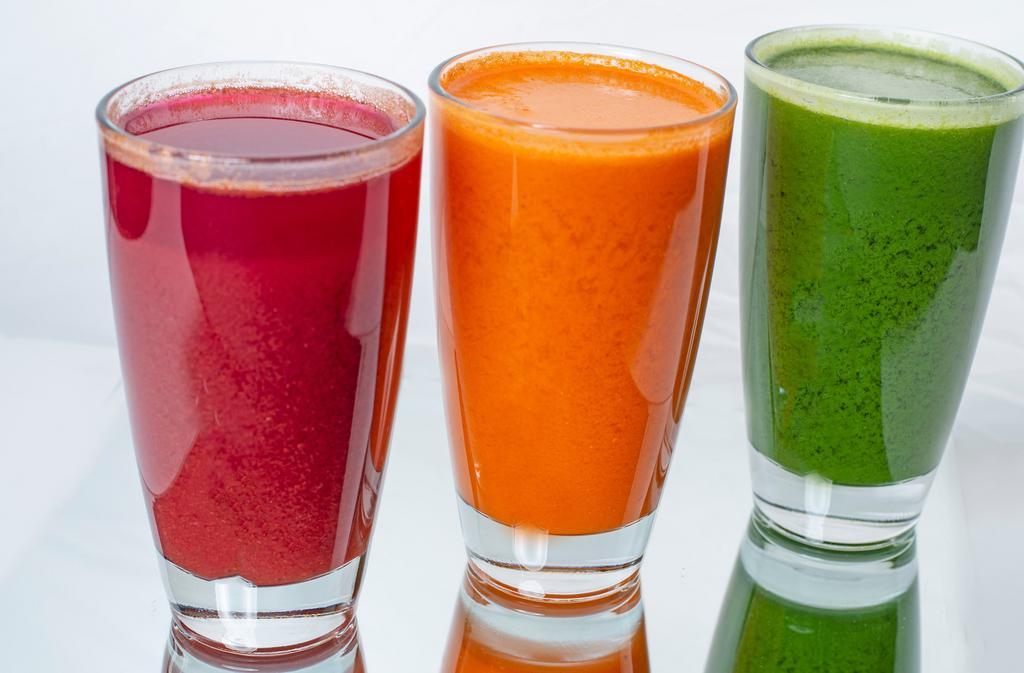 Abc Juice · Apple, beets, and carrot.