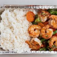 Shrimp Bowl · Extra jumbo shrimp