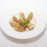 Edamame Dumpling · All-day. Steamed or Pan-Fried.