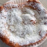 Beanzie'S Fried Dough · Fried dough topped with butter, powdered sugar, and cinnamon sugar.
