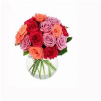 Rose Lovers Mixed Bouquet · A special lady deserves special flowers! That’s why this arrangement of lavender, coral, and...
