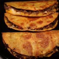 Crispy Taco(S) · Pan fried corn tortilla filled with your choice of meat and cheese