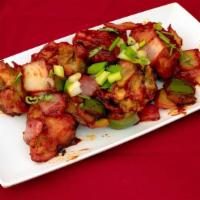 Gobi Manchurian · Gobi Manchurian is an Indian fried cauliflower food item popular in India