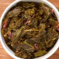 Kale And Collard Greens (S) · Our Signature Blend of Seasoned Kale and Collard Greens w' Smoked Turkey
mandatory DC bag Ch...