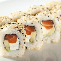 Alaskan Roll · Delicious inside-out sushi with salmon and avocado.