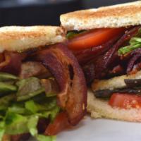 Blt Sandwich · Side of fries or onion rings.