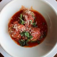 All Beef Meatballs · 3 All Beef Meatballs with Pomodoro Sauce and Parmesan Cheese