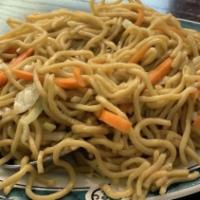 Vegetable Lo Mein · Lo Mein with carrot,Chinese cabbage.