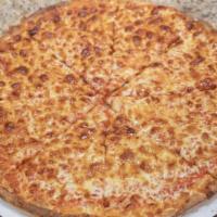 Cheese Pizza (Small) · Savory pie with a dough base topped with sauce and cheese. Additional toppings and extra che...