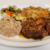 Brown Stewed Chicken · Brown stew chicken is a really tasty flavorful mouthwatering Jamaican dish delight.
