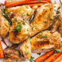 Baked Chicken (Dark) Dinner · Entree includes 2 Sides and Roll & Butter
