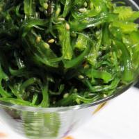 Seaweed Salad · Traditional Japanese kaiso salad with sesame seeds.