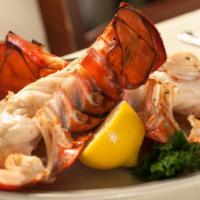 10Oz North Atlantic Lobster Tails · 10oz Broiled Lobster Tail, Drawn Butter