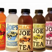 Joe Tea · Peach,  Lemon,  Raspberry, Mango