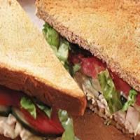 Tuna Sandwich · Homemade Tuna on your choice of bread & condiments