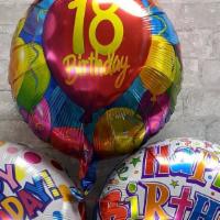18Th Birthday Balloon Bouquet Bb107 · Celebrate their 18th Birthday with six festive balloons including a weight.
LOCAL DELIVERY O...
